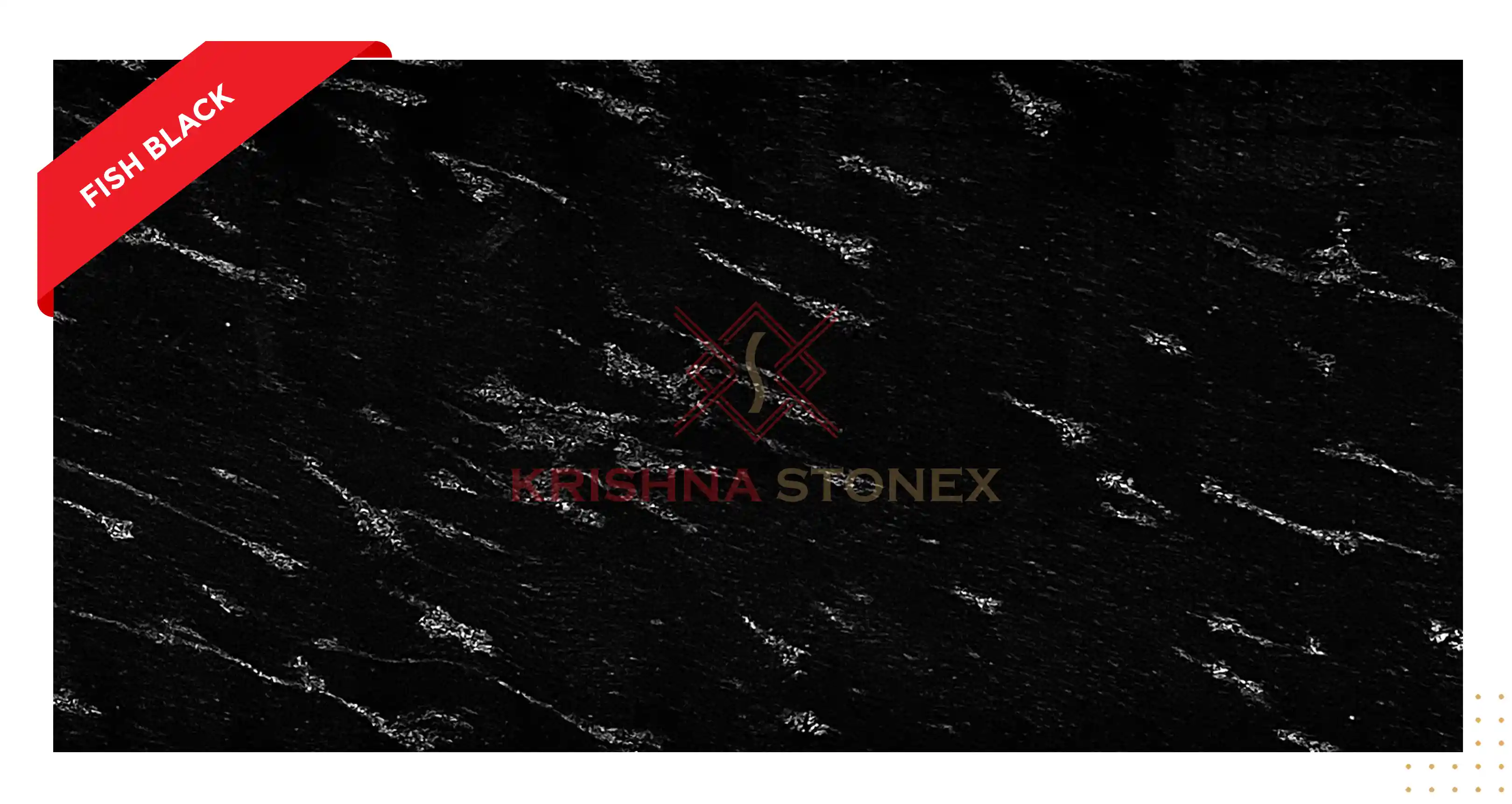 Fish Black Granite